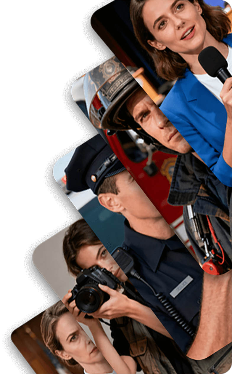 Background visuals on the right