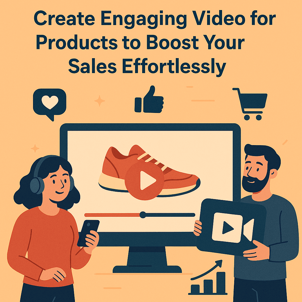 Create Engaging Video for Products to Boost Your Sales Effortlessly