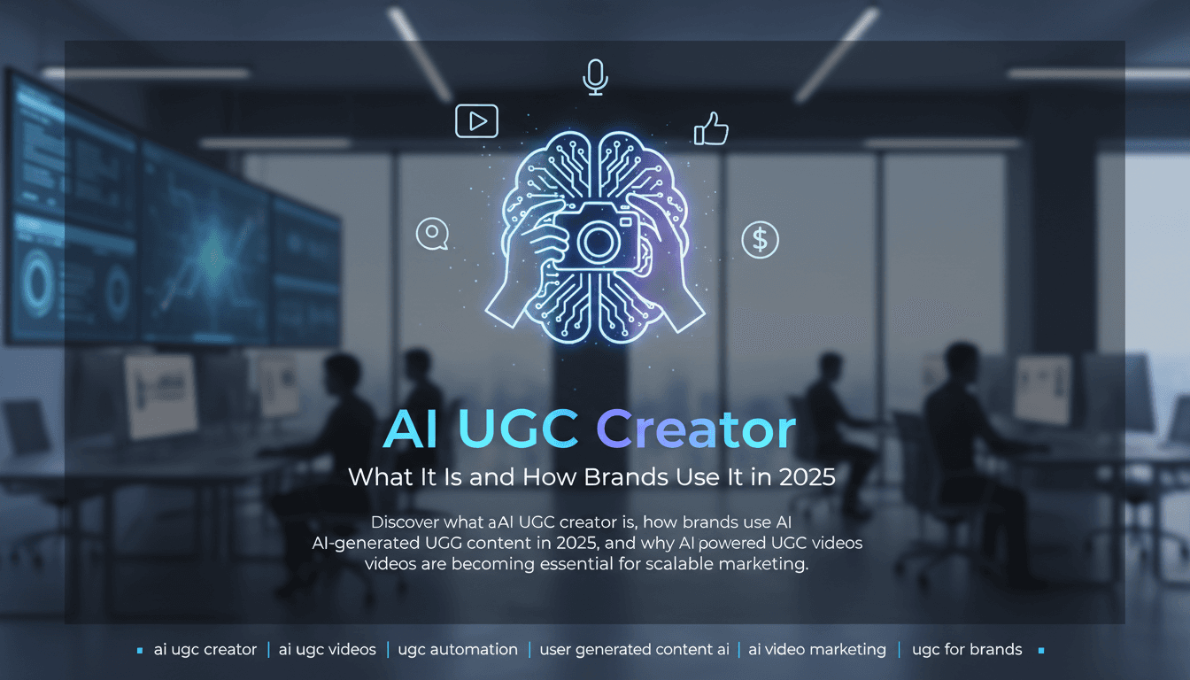 AI UGC Creator: What It Is and How Brands Use It in 2025