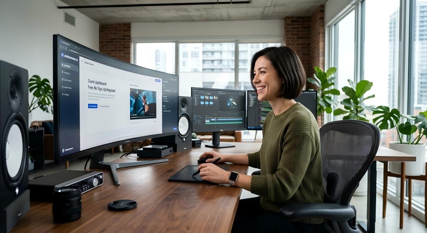 Top Strategies for Using a Free AI Video Maker Without Sign-Up